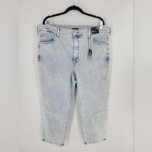 EXPRESS Slim Super High Rise Light Wash women's Jeans 18S New Ankle